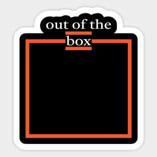 Out Of The Box Sticker